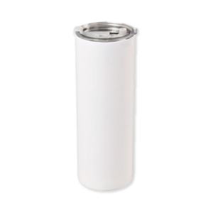 Blank 20ozWhiteStraightSublimationStainlessSteelBlanksTumblersDoubleWallVacuumInsulatedWaterBottle