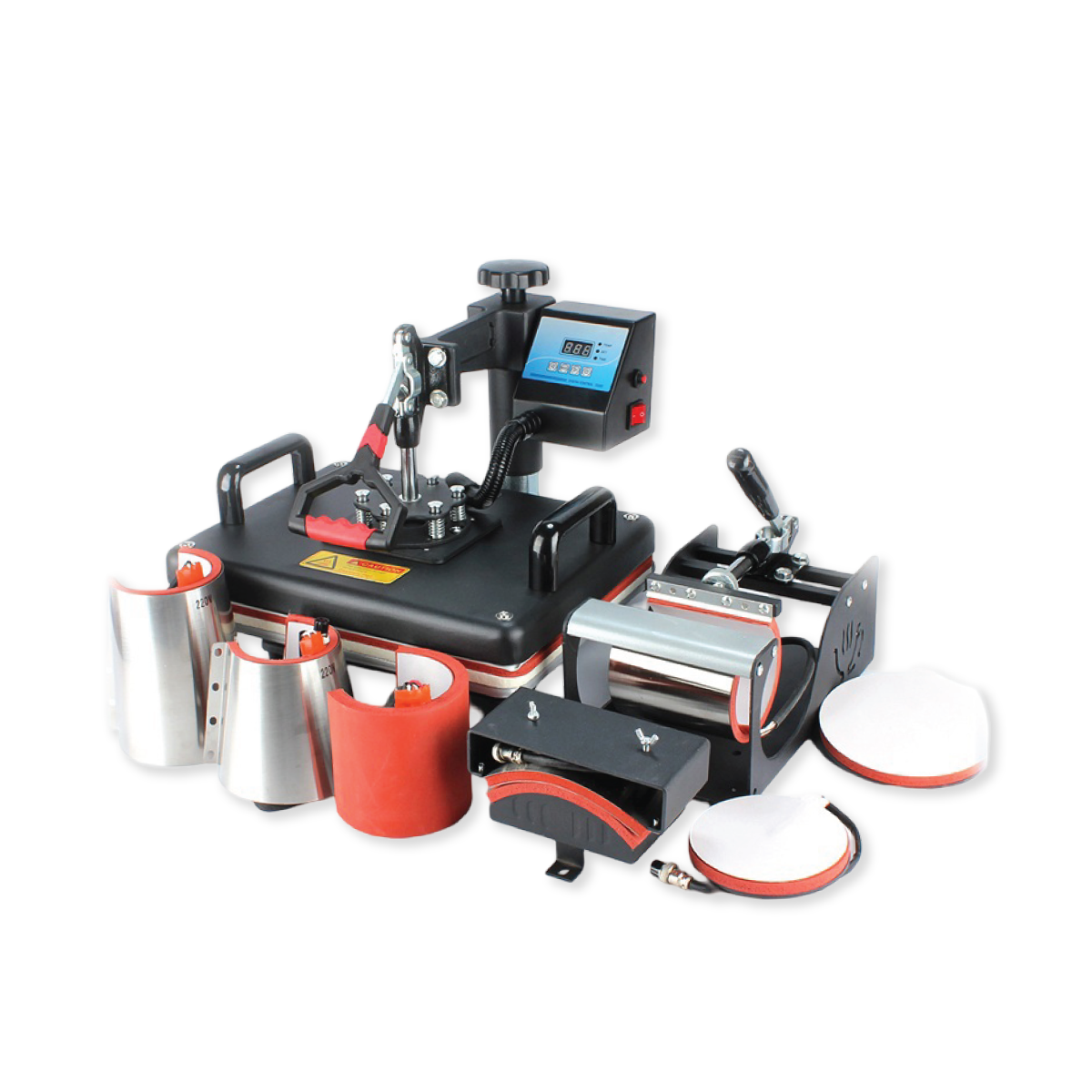 PL-Heat Press- 8 in 1 Set