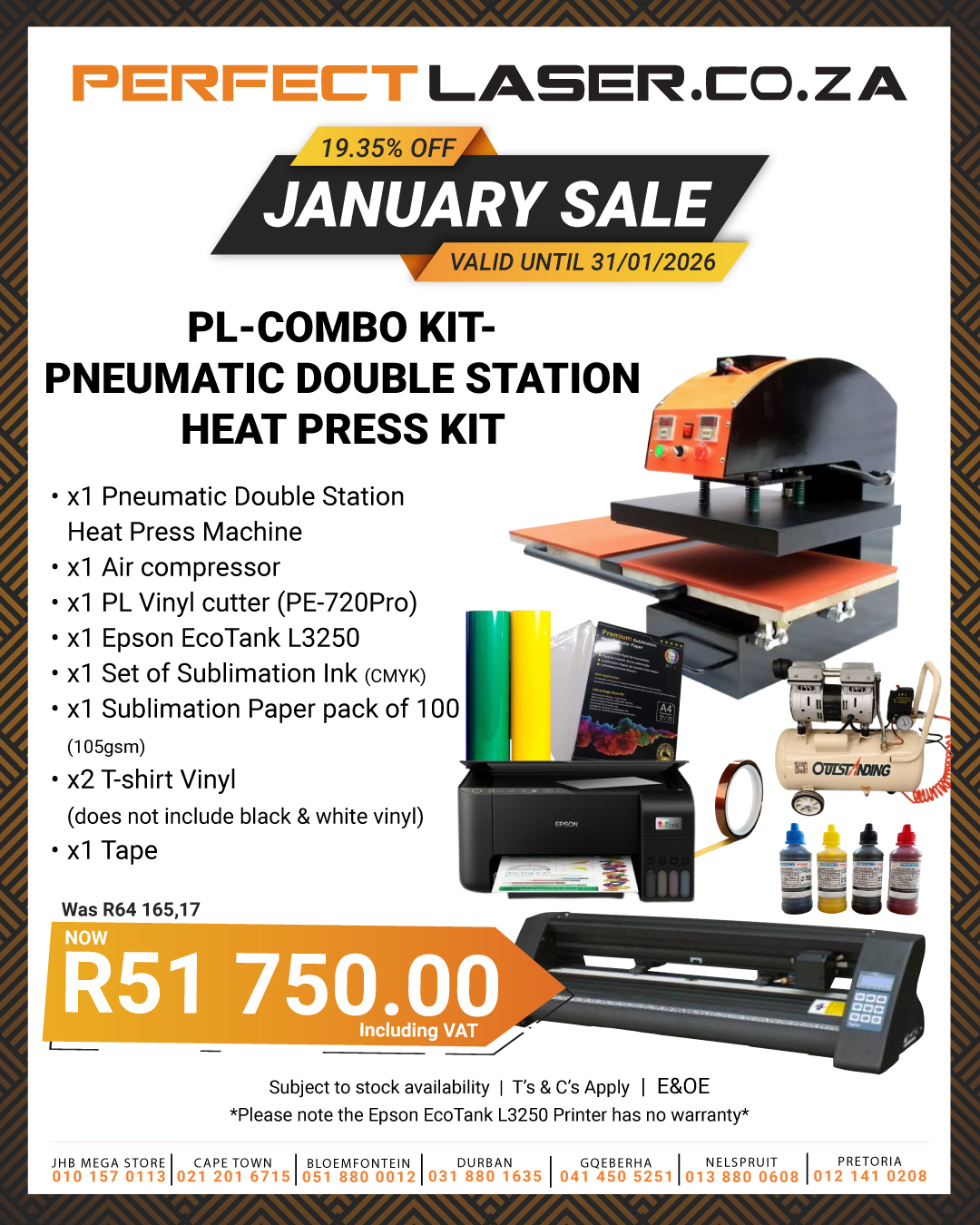 PLComboKitPneumaticDoubleStationHeatPressKit 3