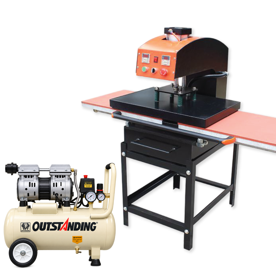 Pneumatic Double Station Heatpress